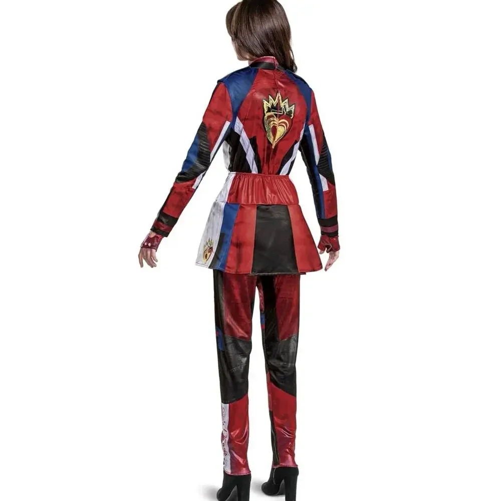 Evie Descendants 3 Deluxe Girls halloween Costume Official Disney large 10-12